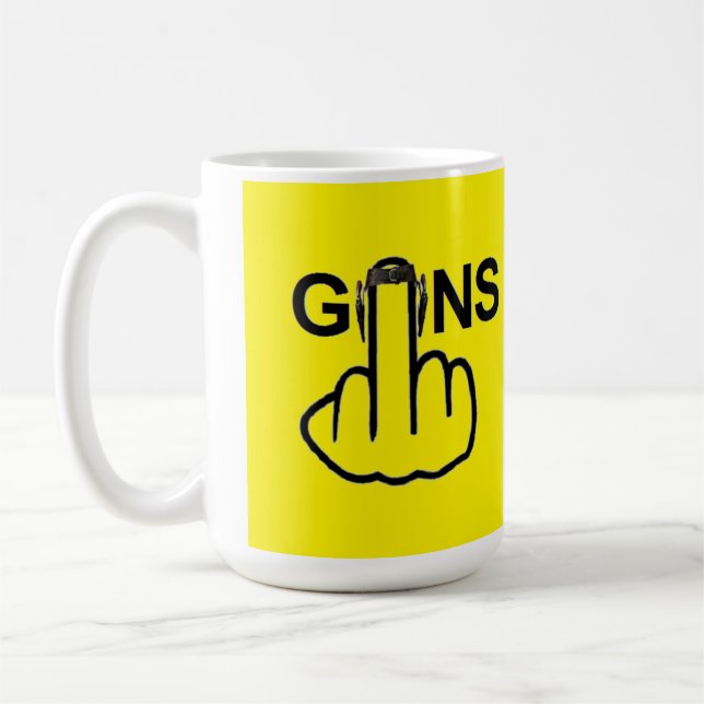 Caneca De Café Sacudir de Armas de Desvio de Pássaros (Esquerda)