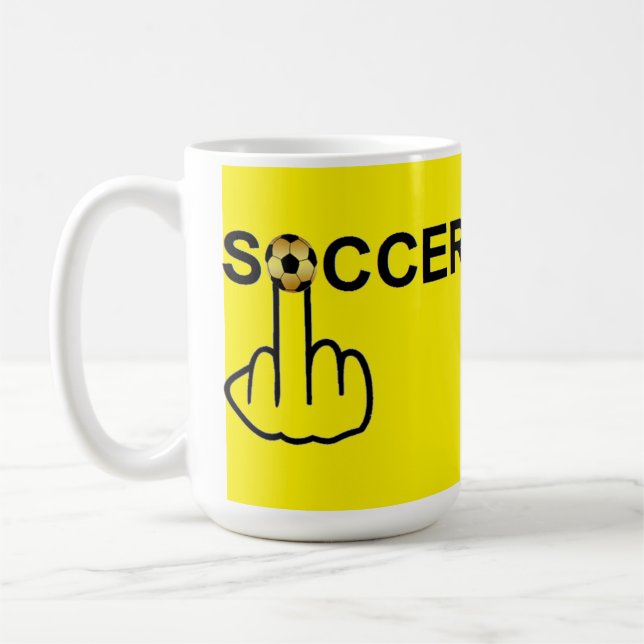 Caneca De Café Sacudir de futebol de trepadeira de pássaro (Esquerda)