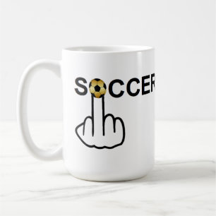 Caneca De Café Sacudir de futebol de trepadeira de pássaros