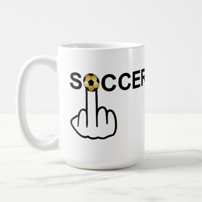 Caneca De Café Sacudir de futebol de trepadeira de pássaros (Esquerda)