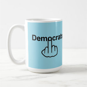 Caneca De Café Sacudir de Mug Bird Fliting Democratas
