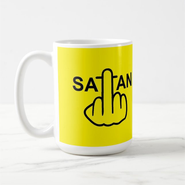 Caneca De Café Sacudir de Satã (Esquerda)