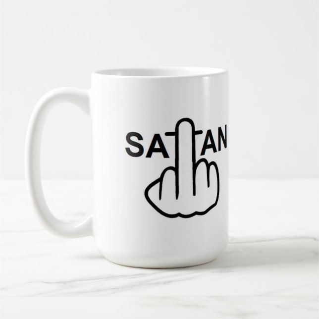 Caneca De Café Sacudir de Satã (Esquerda)