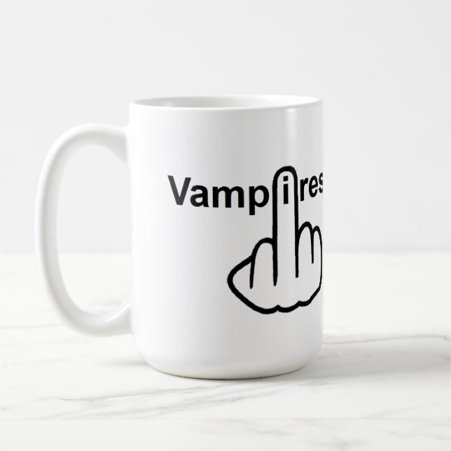 Caneca De Café Sacudir de Vampiros de Pássaros (Esquerda)