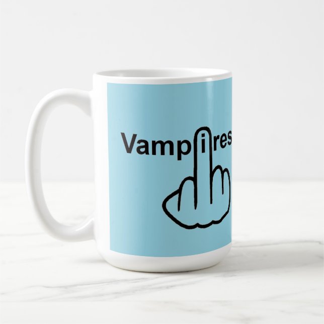 Caneca De Café Sacudir de Vampiros de Pássaros (Esquerda)
