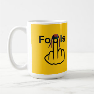 Caneca De Café Sacudir dos Pássaros Invertidos