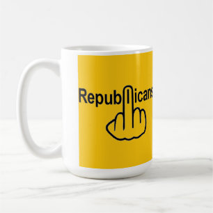 Caneca De Café Sacudir dos republicanos que viajam com pássaros