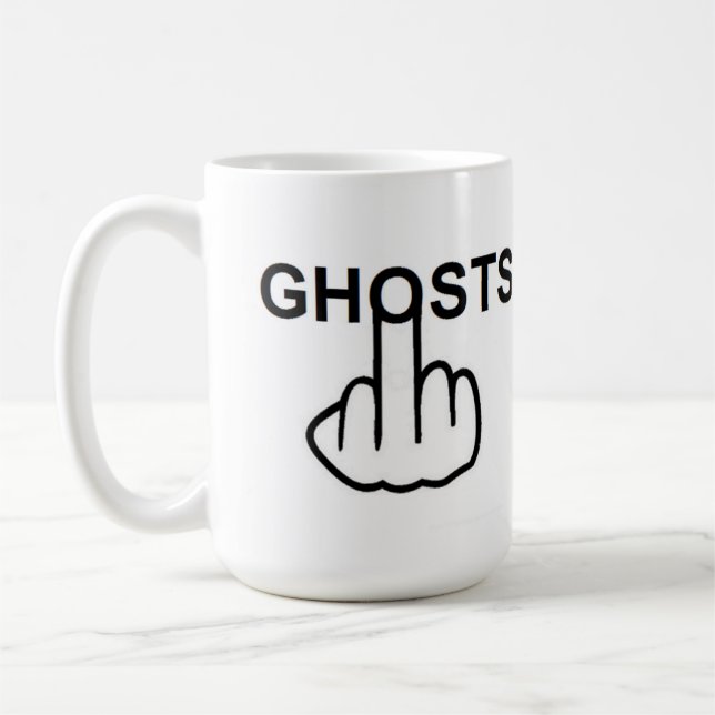 Caneca De Café Sacudir Fantasma Mug (Esquerda)