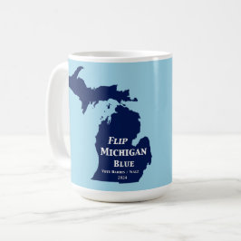 Caneca De Café Sacudir Michigan Blue em 2024