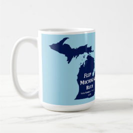 Caneca De Café Sacudir Michigan Blue em 2024