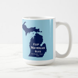 Caneca De Café Sacudir Michigan Blue em 2024