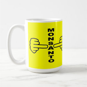 Caneca De Café Sacudir Monsanto Invertido de Pássaros