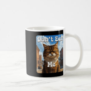 Caneca De Café Sad Cat Resistance Não Coma-Me Advocacia