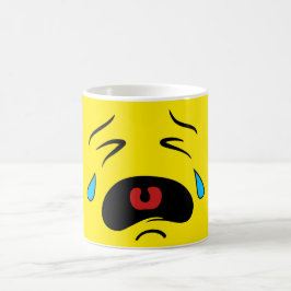 Caneca De Café Sad Face Emoji