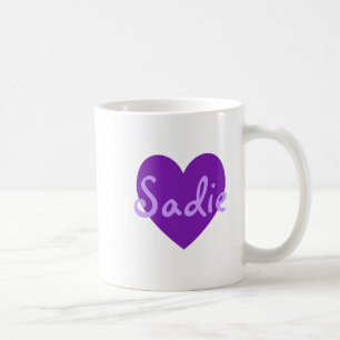 Caneca De Café Sadie no roxo
