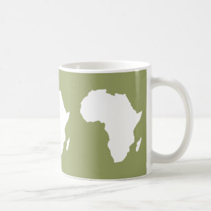 Caneca De Café Safari África audaciosa verde