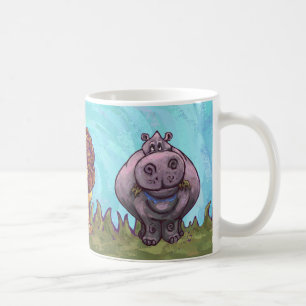Caneca De Café Safari Animal Mug Blue