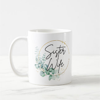 Caneca De Café Sage Floral SisterWife Coffee Mug