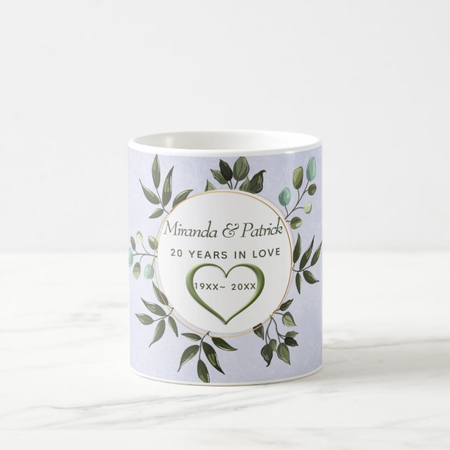 Caneca De Café Sage Green Folaves (Centro)
