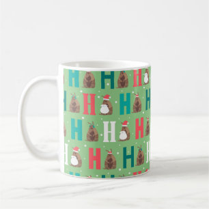Caneca De Café Sage Green Ho Ho Armadillo