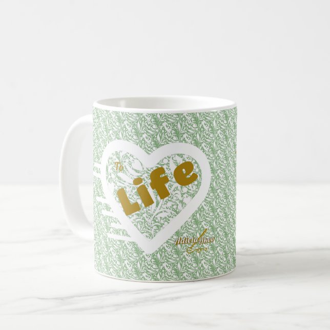 Caneca De Café Sage Life Mug, poeta Adiela Akoo (Frente Esquerda)