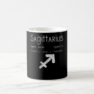 Caneca De Café Sagitário Horoscópio Astrologia - Sinal de Estre