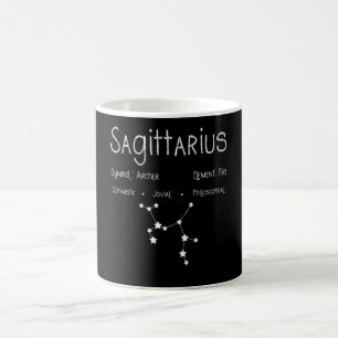 Caneca De Café Sagitário Horoscópio Astrologia - Sinal de Estrela