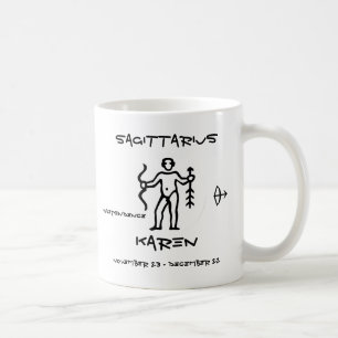 Caneca De Café Sagitário personalizado