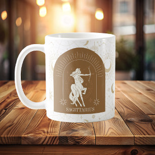 Caneca De Café Sagitário Sagitário Zodiac Estrelas Horoscópio