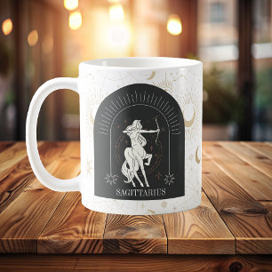 Caneca De Café Sagitário Sagitário Zodiac Estrelas Horoscópio