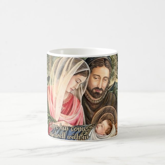 Caneca De Café Sagrada Família Católica Mug (Centro)