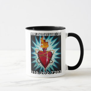 Caneca de café sagrado do coração