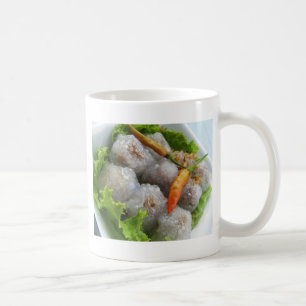 Caneca De Café Sagu Tailandês com Pimenta ... Comida de Rua da Ta