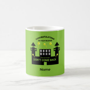 Caneca De Café Saia Da Prisão Presente De Libertação