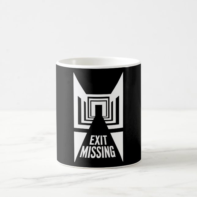 Caneca De Café Saída Ausente - Falha na Realidade (Centro)