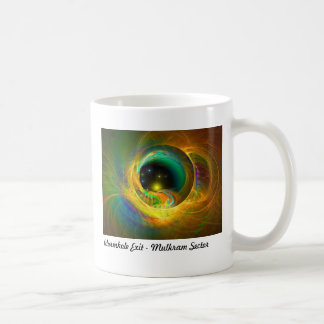 Caneca De Café Saída do Wormhole - setor de Mulkram
