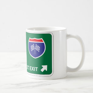 Caneca De Café Saída seguinte de NASCAR