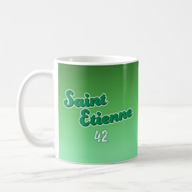 Caneca De Café Saint-Etienne France (Esquerda)