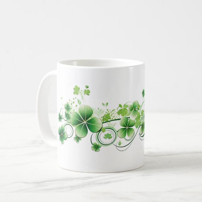 Caneca De Café Saint Patricks Caffee Mug (Frente Esquerda)