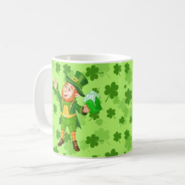 Caneca De Café Saint Patricks Caffee Mug (Frente Esquerda)