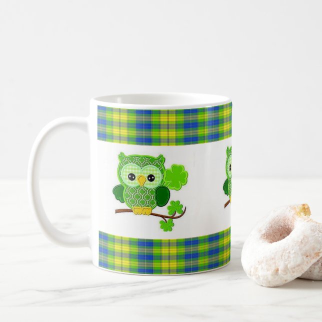 Caneca De Café Saint Patrick's Day Mug (Com Donut)