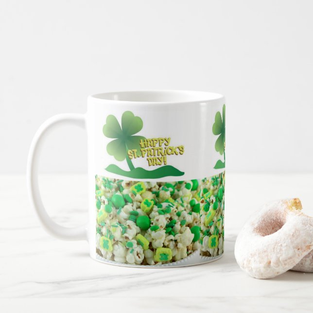 Caneca De Café Saint Patrick's Day Mug (Com Donut)