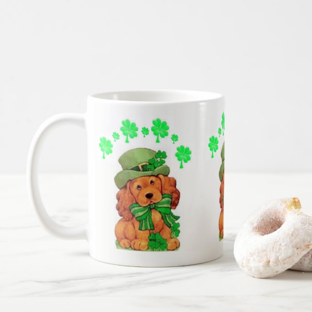 Caneca De Café Saint Patrick's Day Mug (Com Donut)