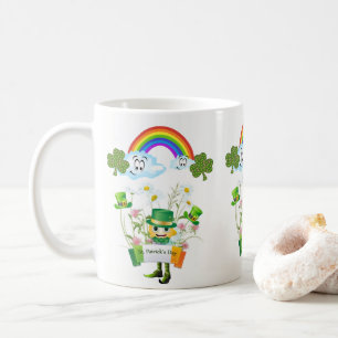 Caneca De Café Saint Patrick's Day Mug Leprechaun