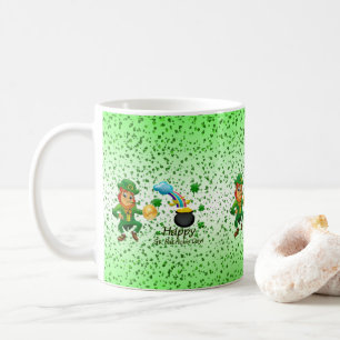 Caneca De Café Saint Patrick's Day Mug Leprechaun