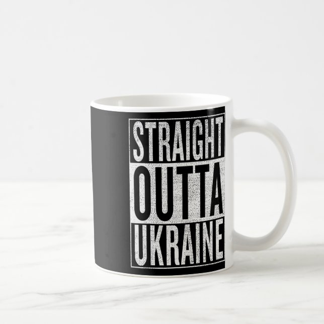 Caneca De Café Saiu direto da Ucrânia Excelente Ideia de Viagem e (Direita)