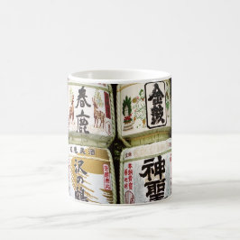 Caneca De Café Sake Barrels de Nara