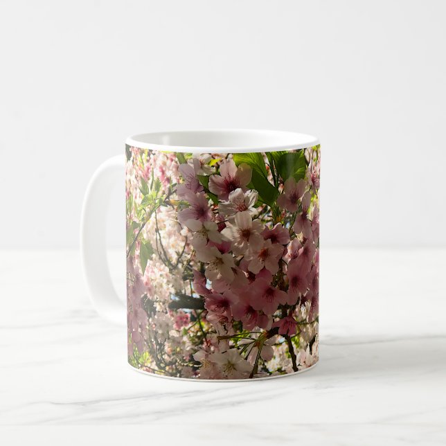 Caneca De Café Sakura Cherry Blossom #3 Mug (Frente Esquerda)