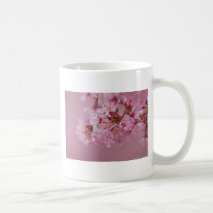 Caneca De Café Sakura Cherry Blossoms Rosa Pálido Reflexões