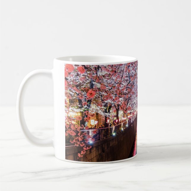 Caneca De Café sakura japonesa (Esquerda)